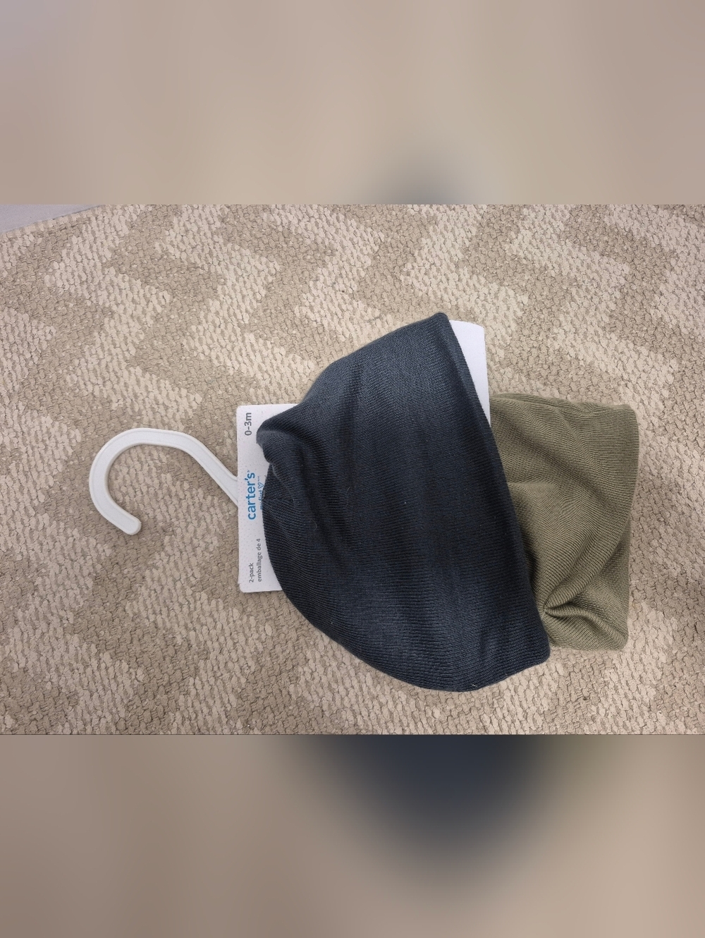*5/$25* Carters Hats 0-3 New Dark Blue Green